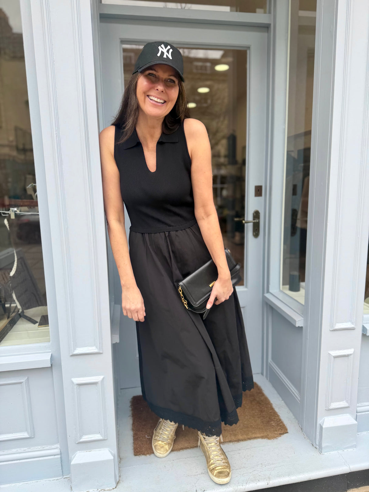 Ash Midi Dress - Black