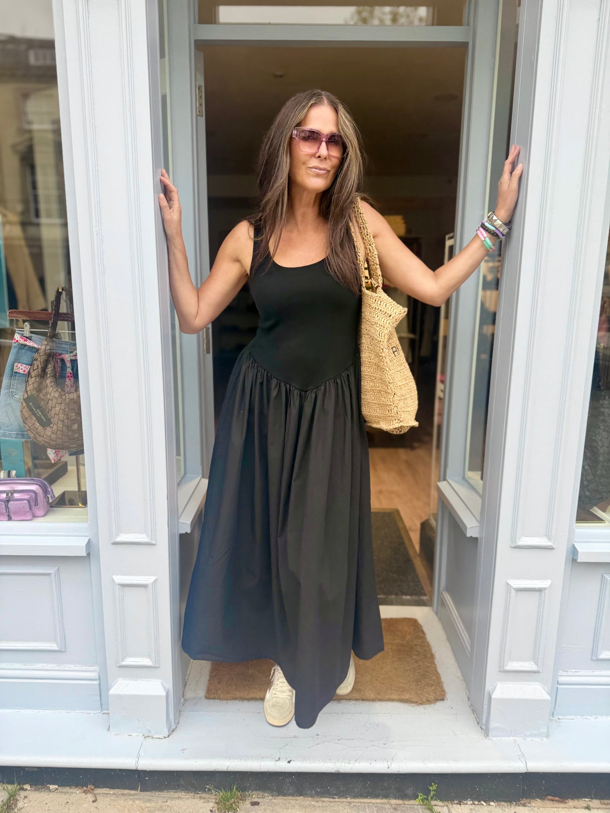 April Dress - Black