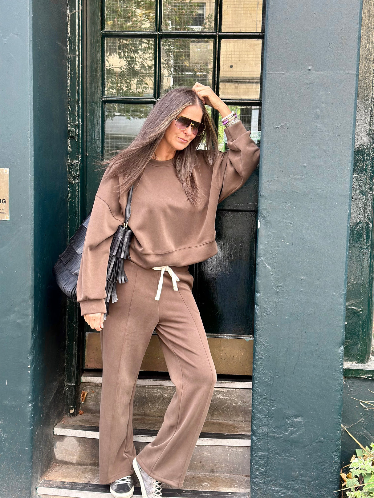 Lizzy Jogger - Coffee