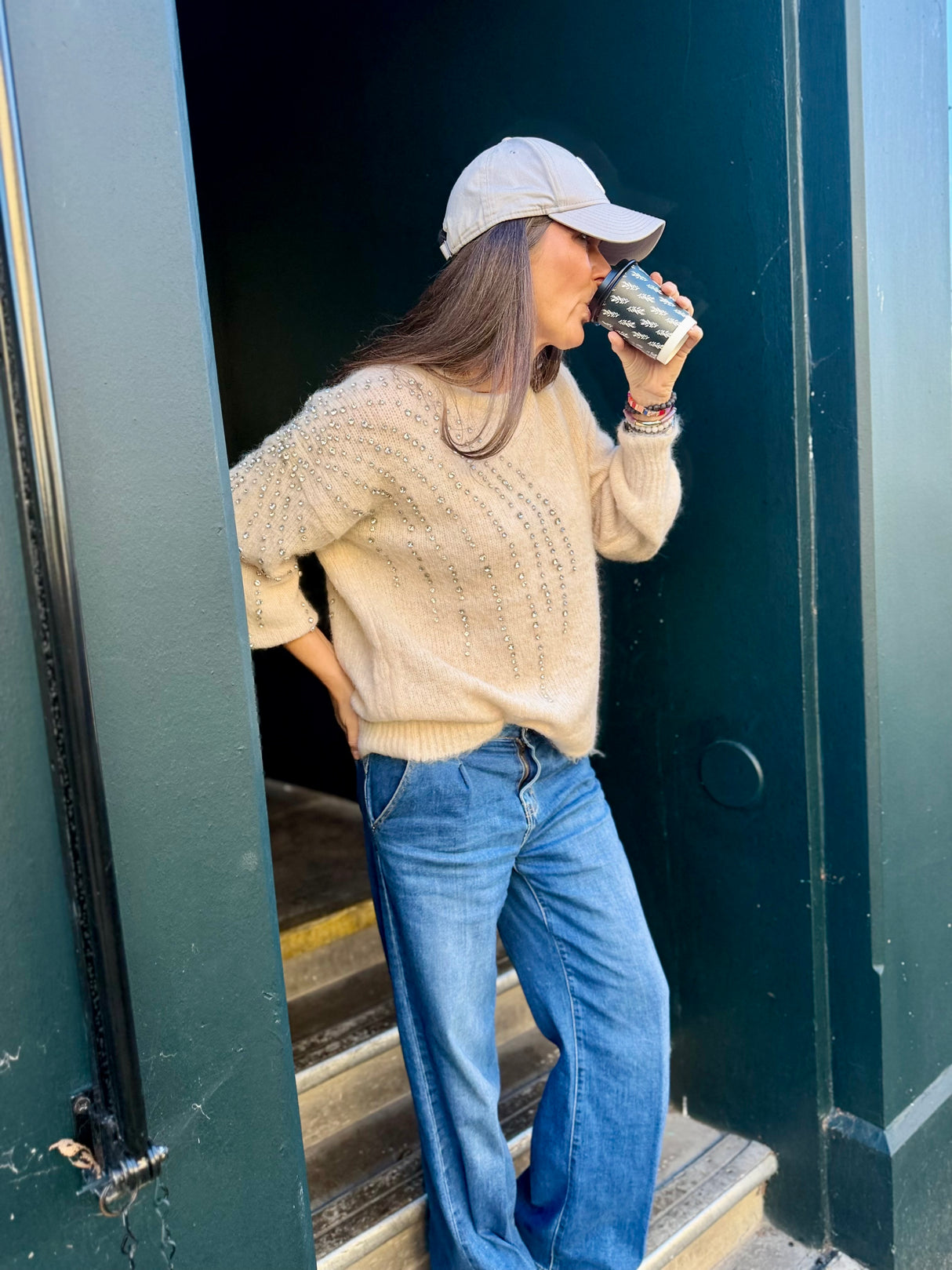 Livvi Embellished Knit