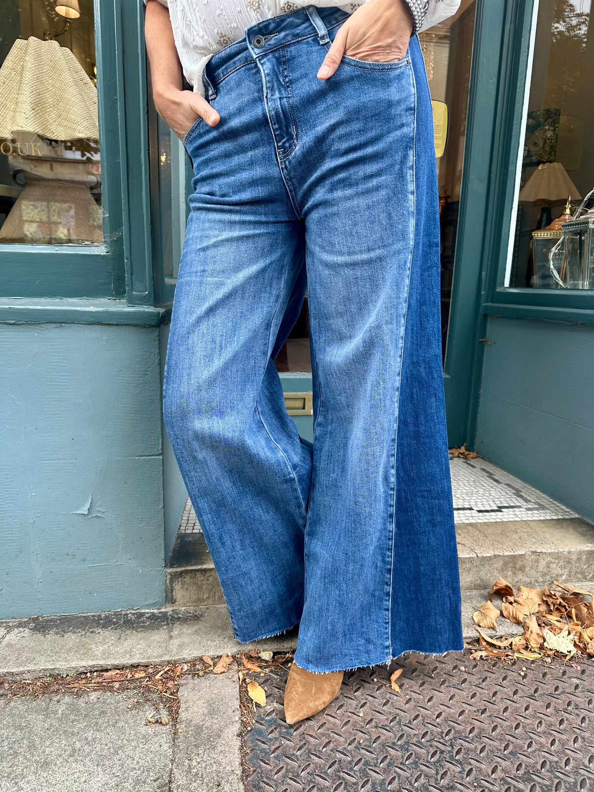 Roseanne Two Tone Jean