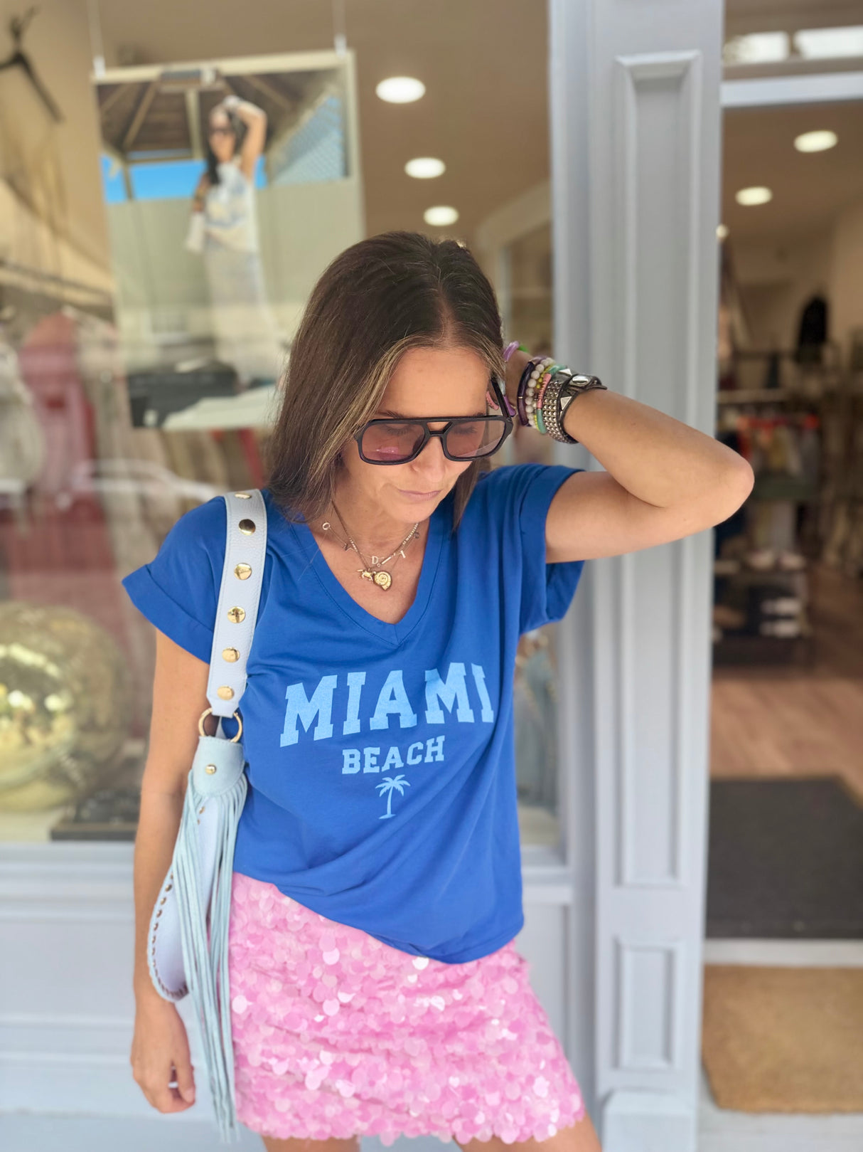 Miami Tee - Blue