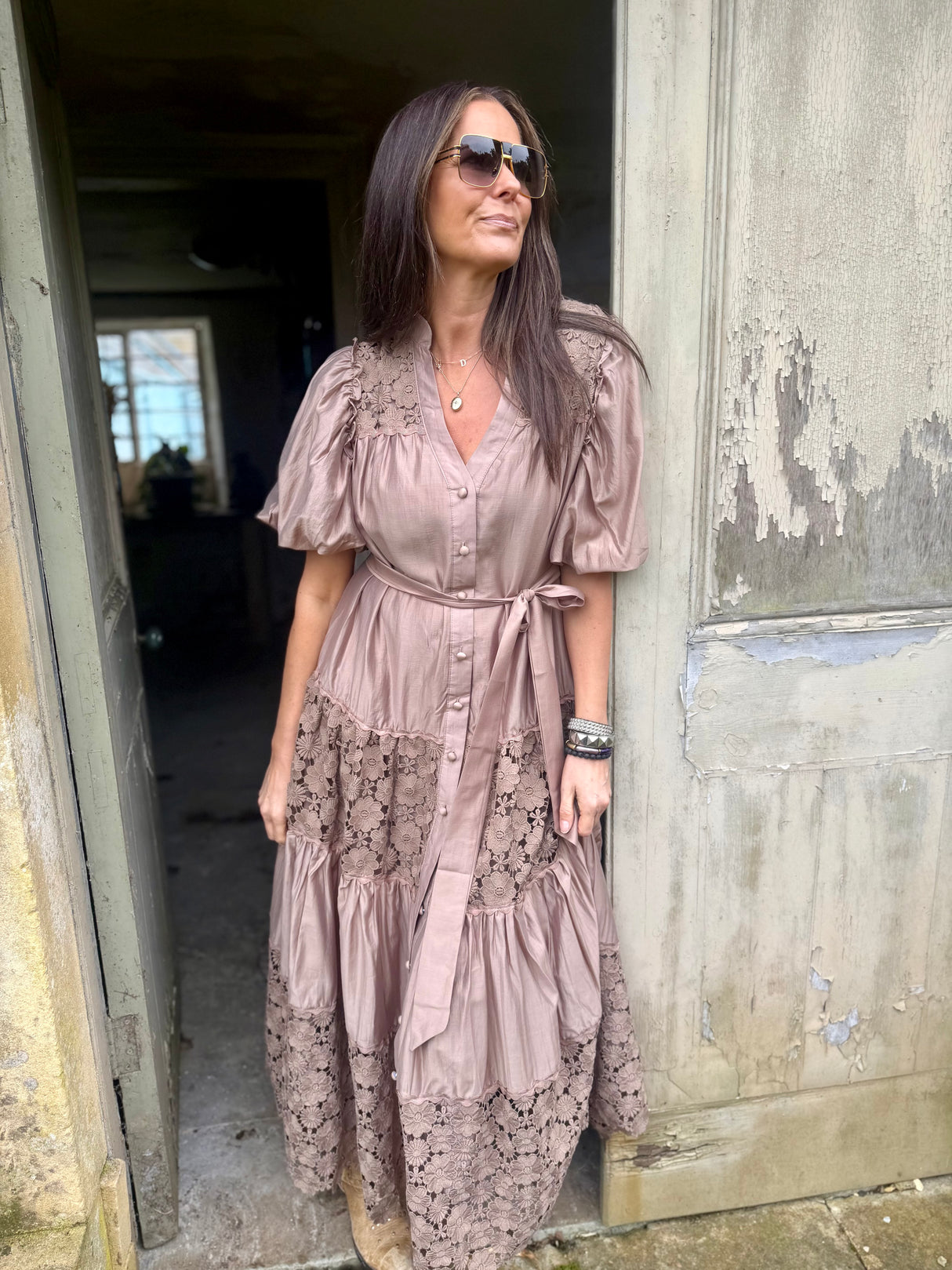 Mist Maxi Dress - Putty