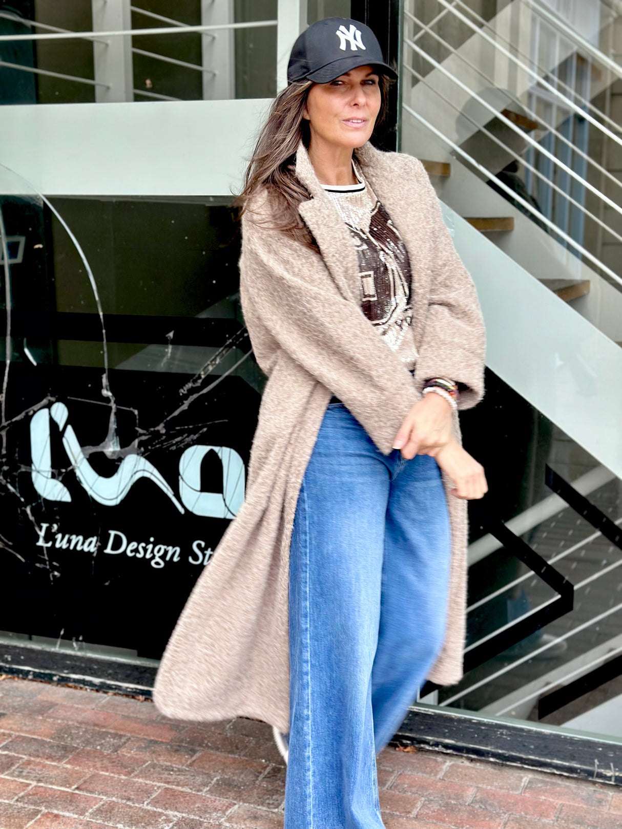 Mara Knitted Jacket - Neutral