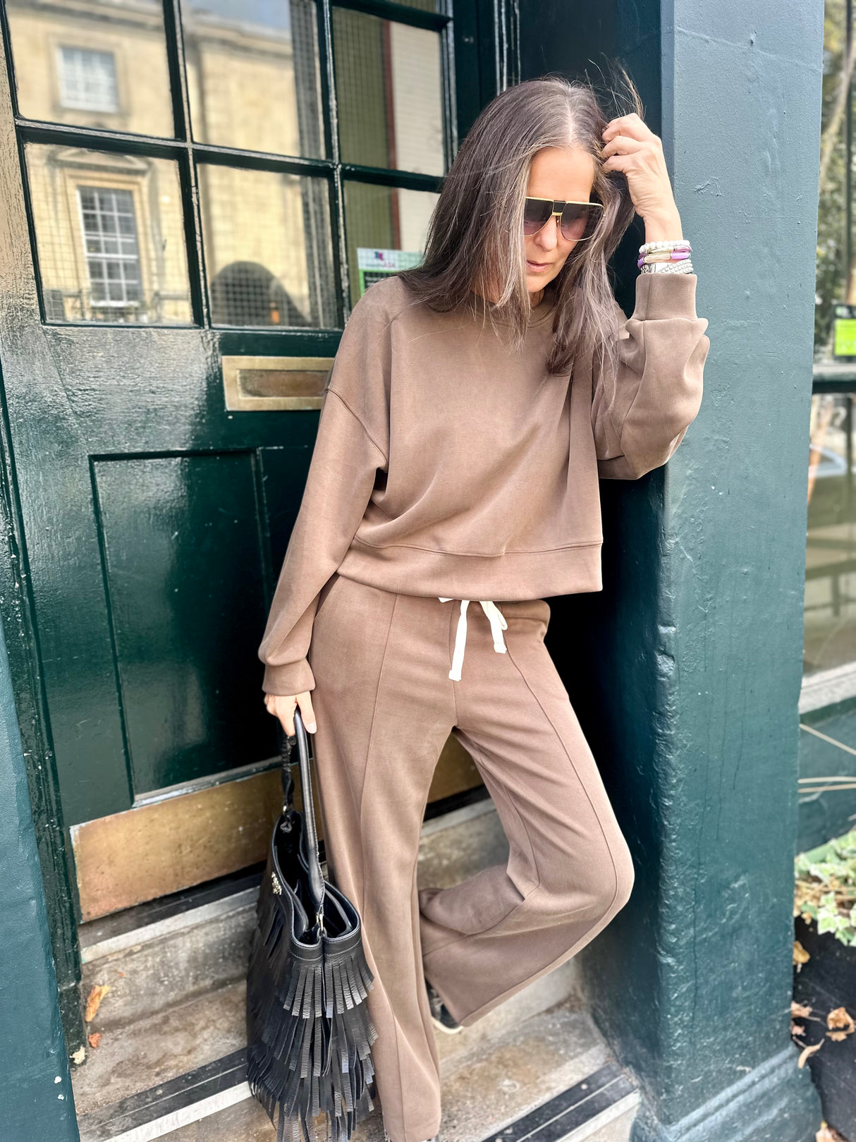 Lizzy Jogger - Coffee