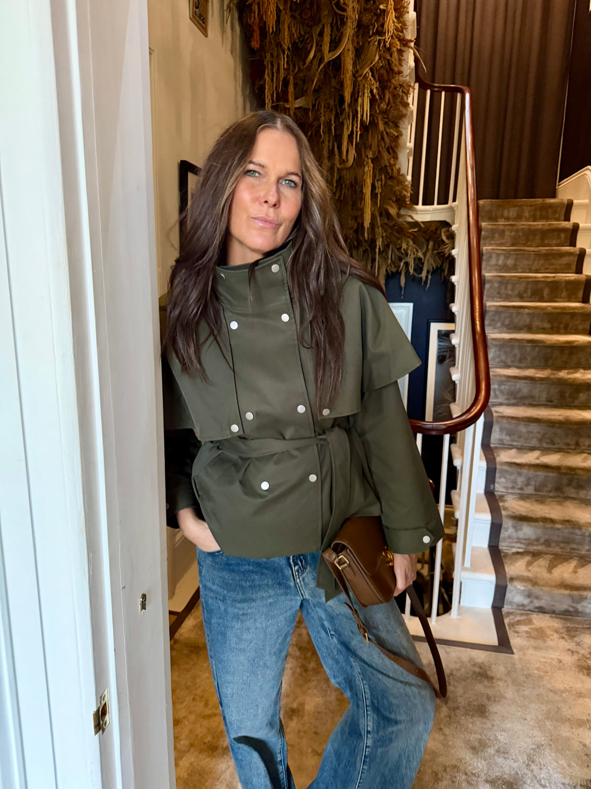 Wilton Short Trench - Green