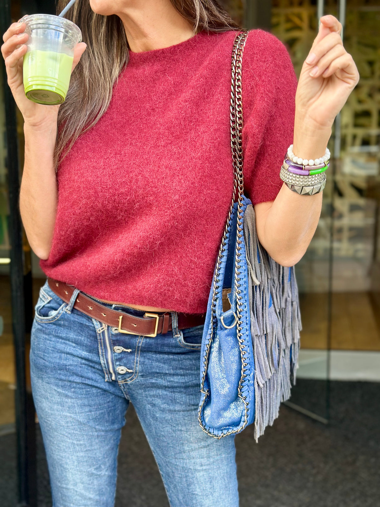 Jaz Short Sleeve Knit