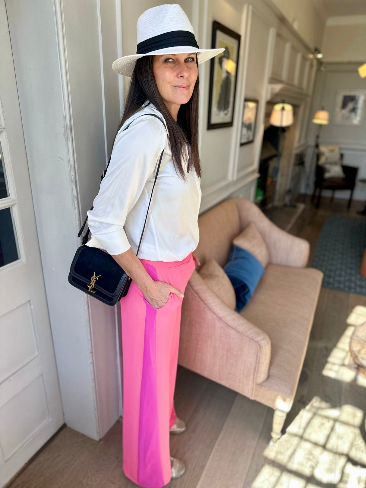 Pantalón minimalista Sundae Stripe