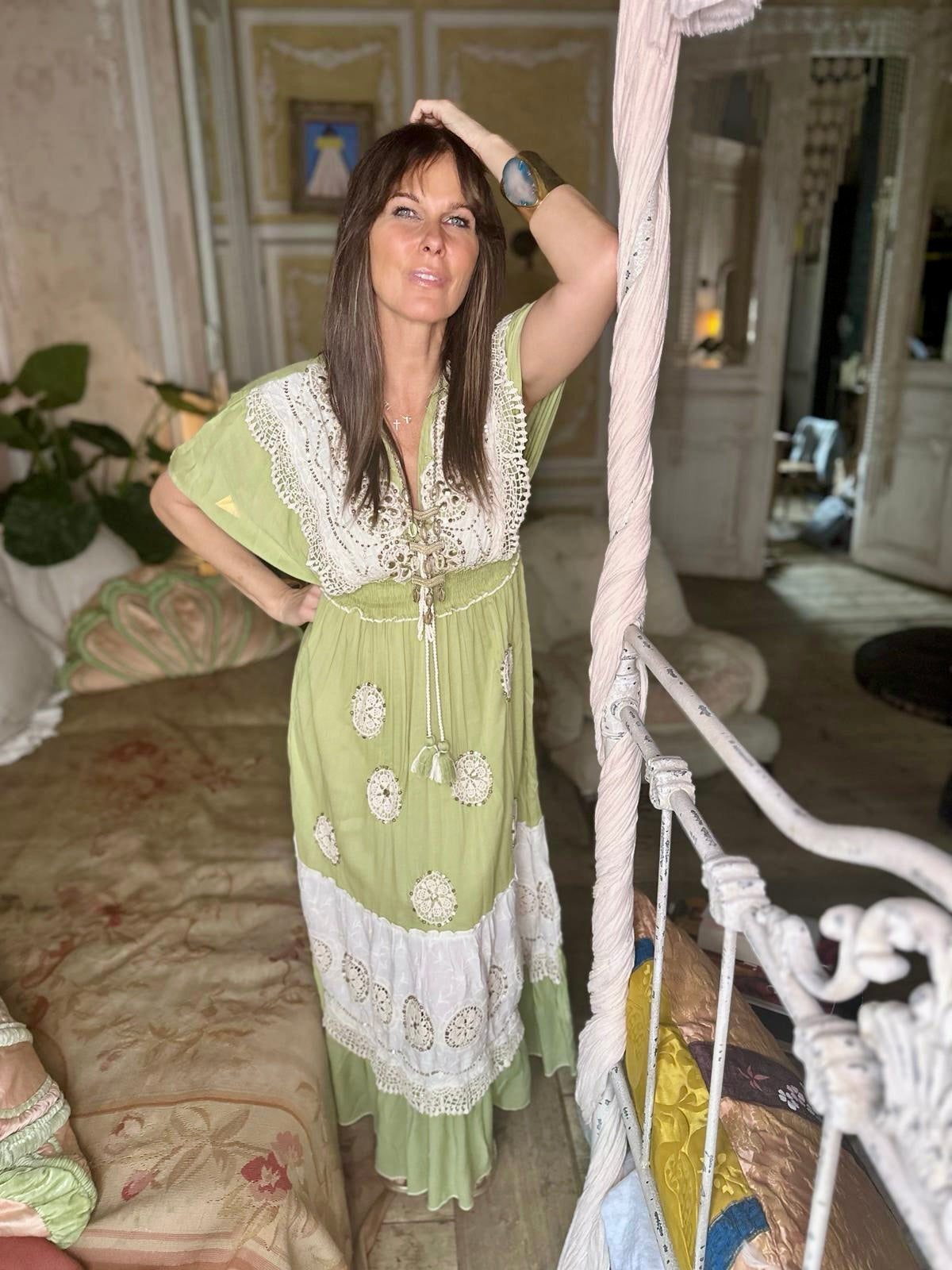 Mystique Dress Green