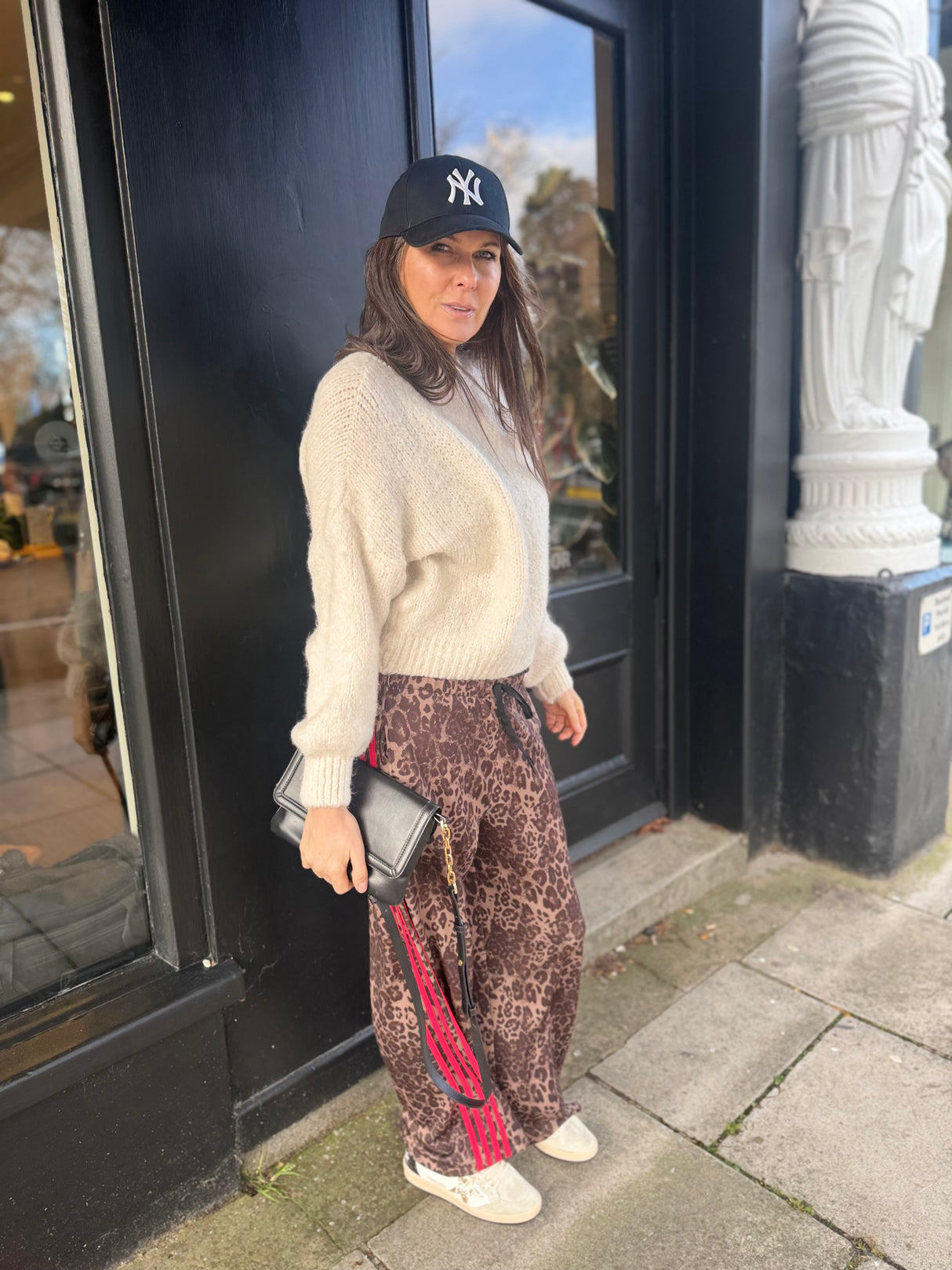 Leo Animal Print Jogger