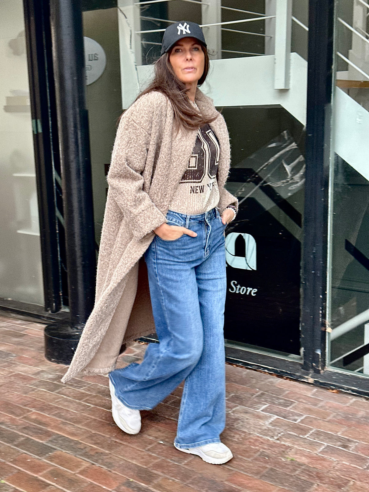 Mara Knitted Jacket - Neutral