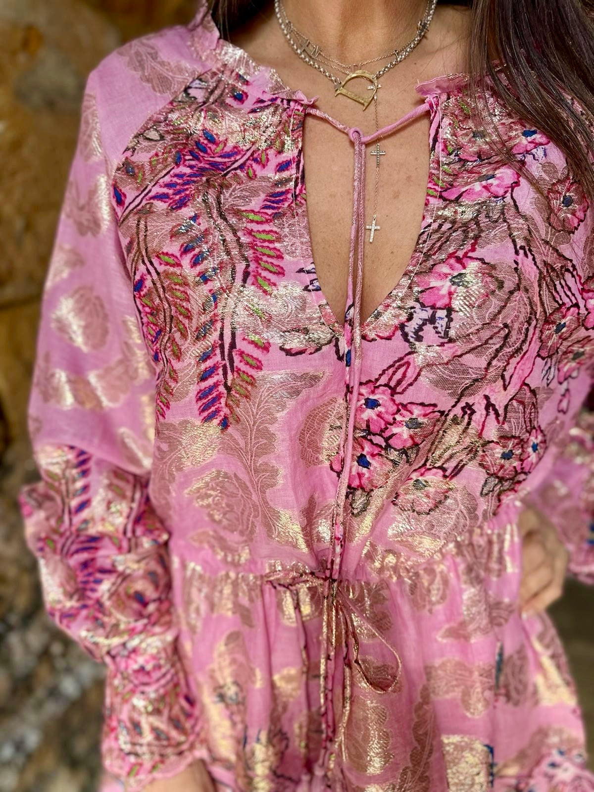 Honey Mini Dress - Pink