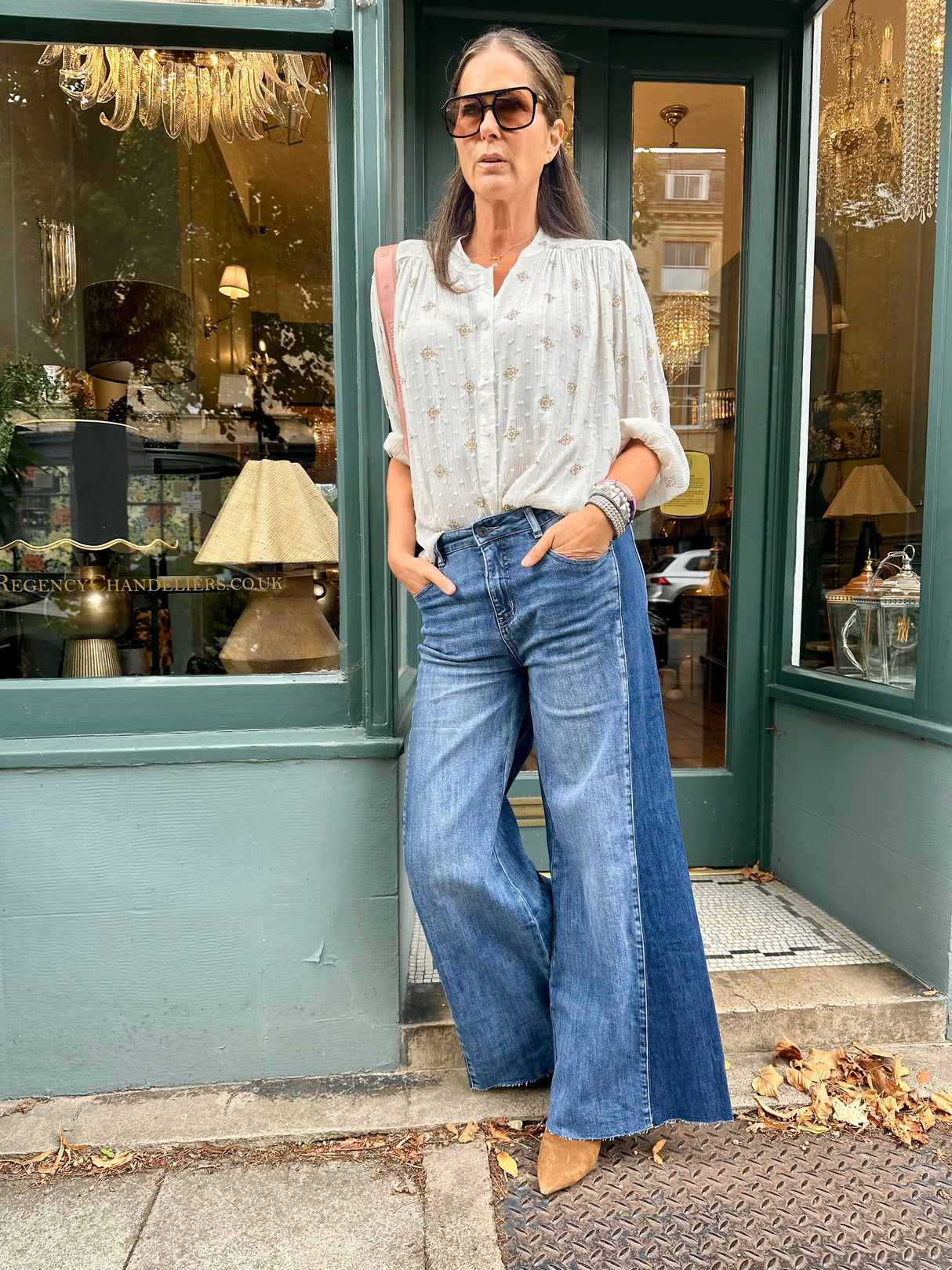 Roseanne Two Tone Jean