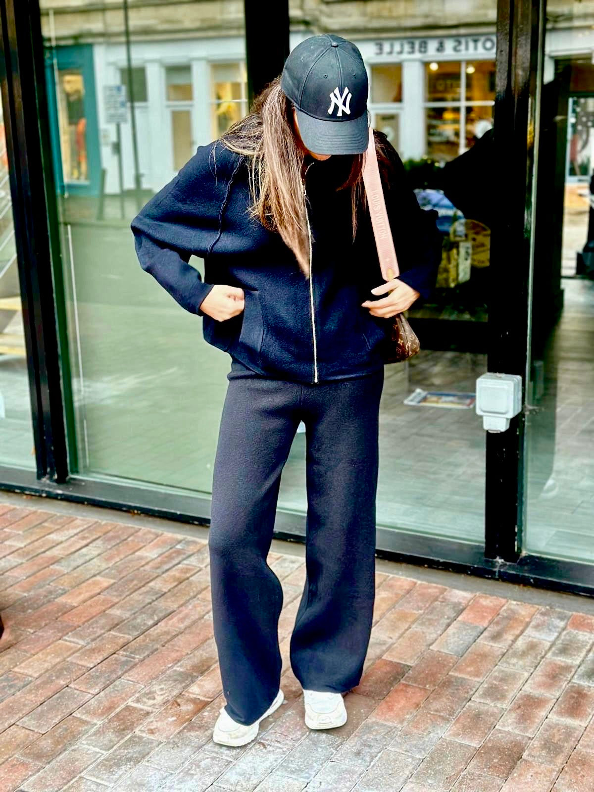 Oriane Knitted Pant - Black