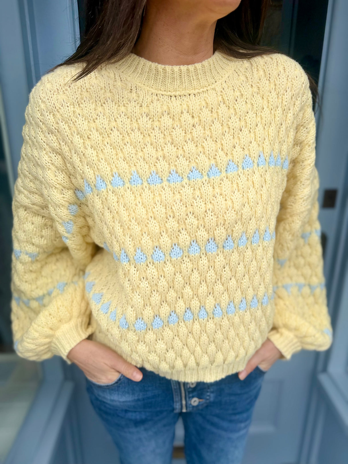 Cosy Crew Neck - Yellow