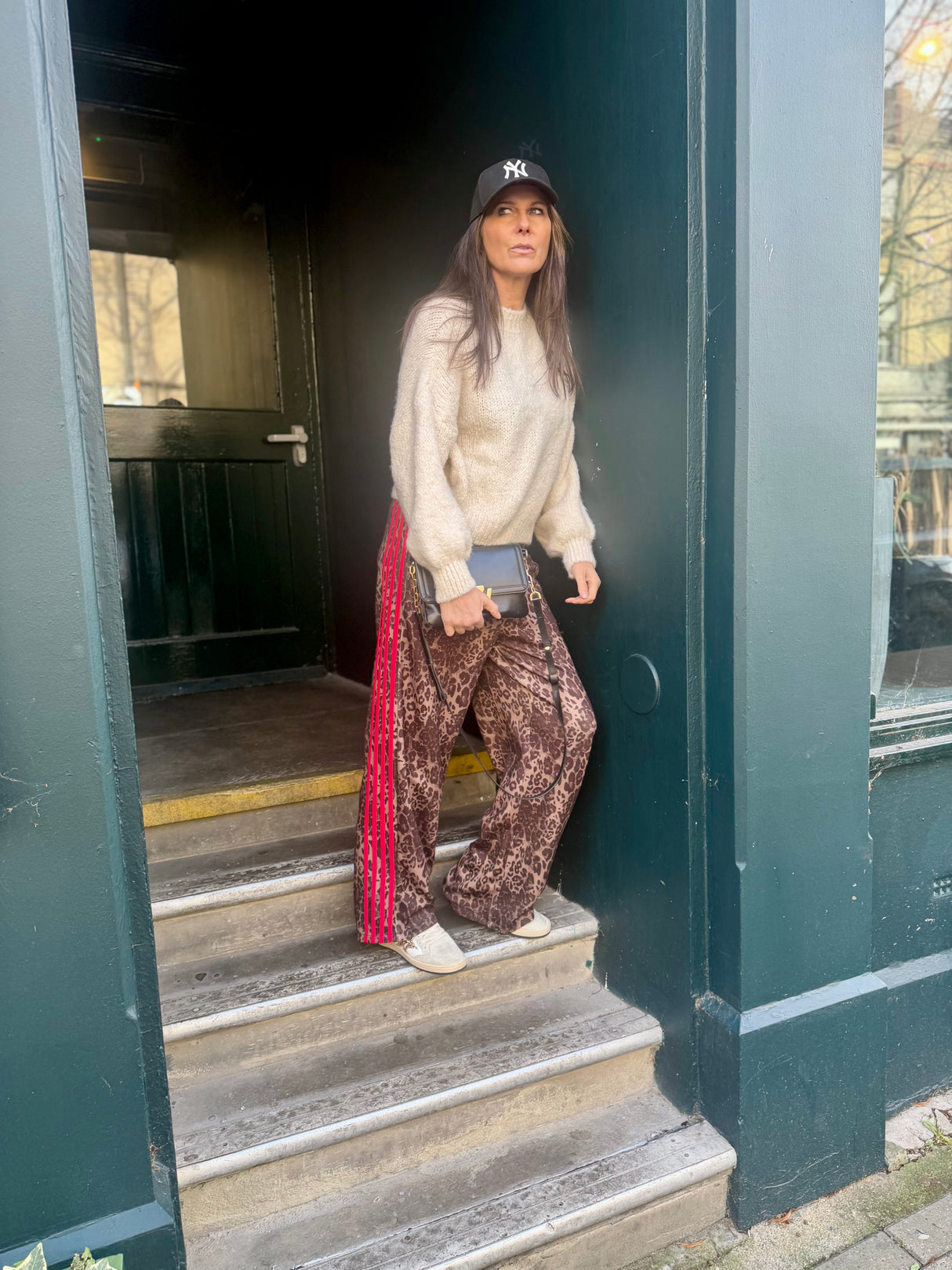 Leo Animal Print Jogger