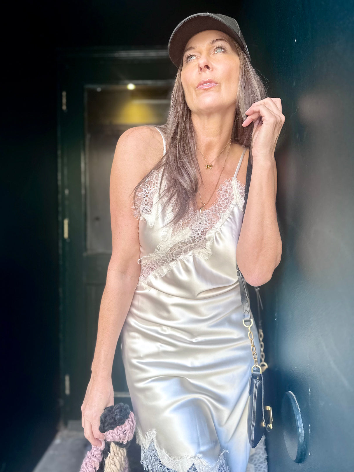 Anya Lace Dress - Cream