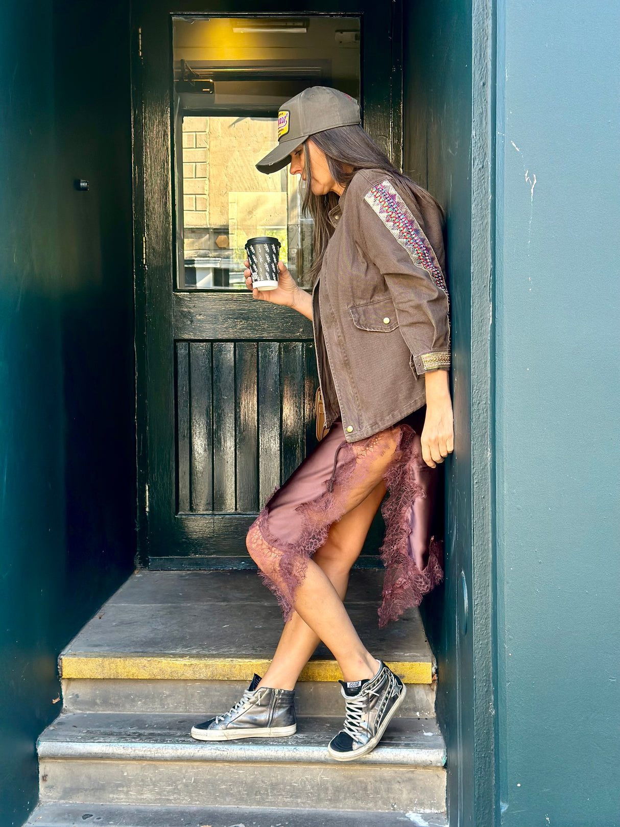 Art Jacket - Chocolate Brown