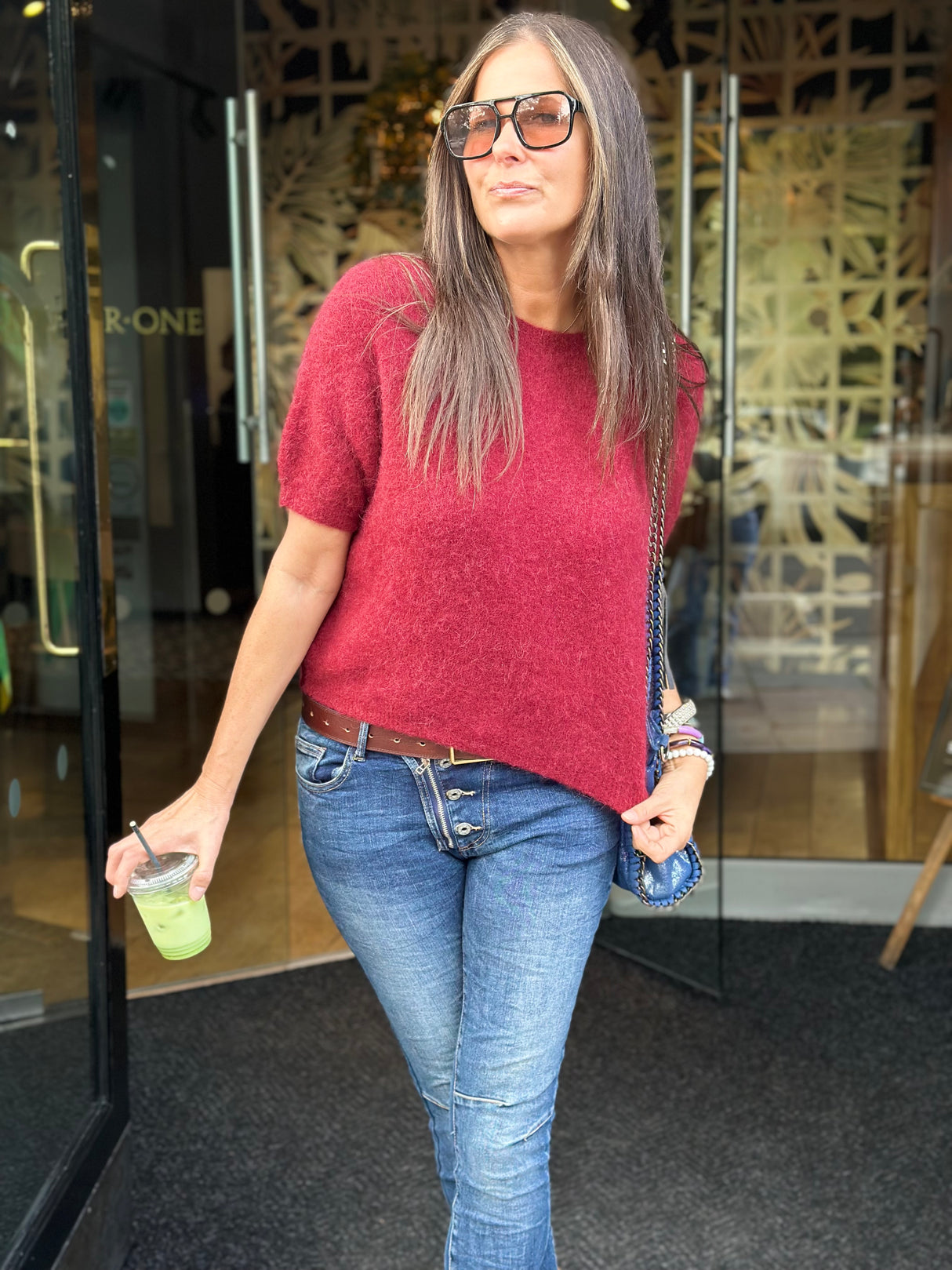 Jaz Short Sleeve Knit