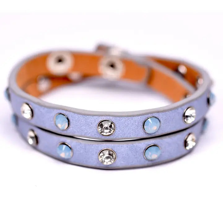 Opal Stud Wrap Bracelet