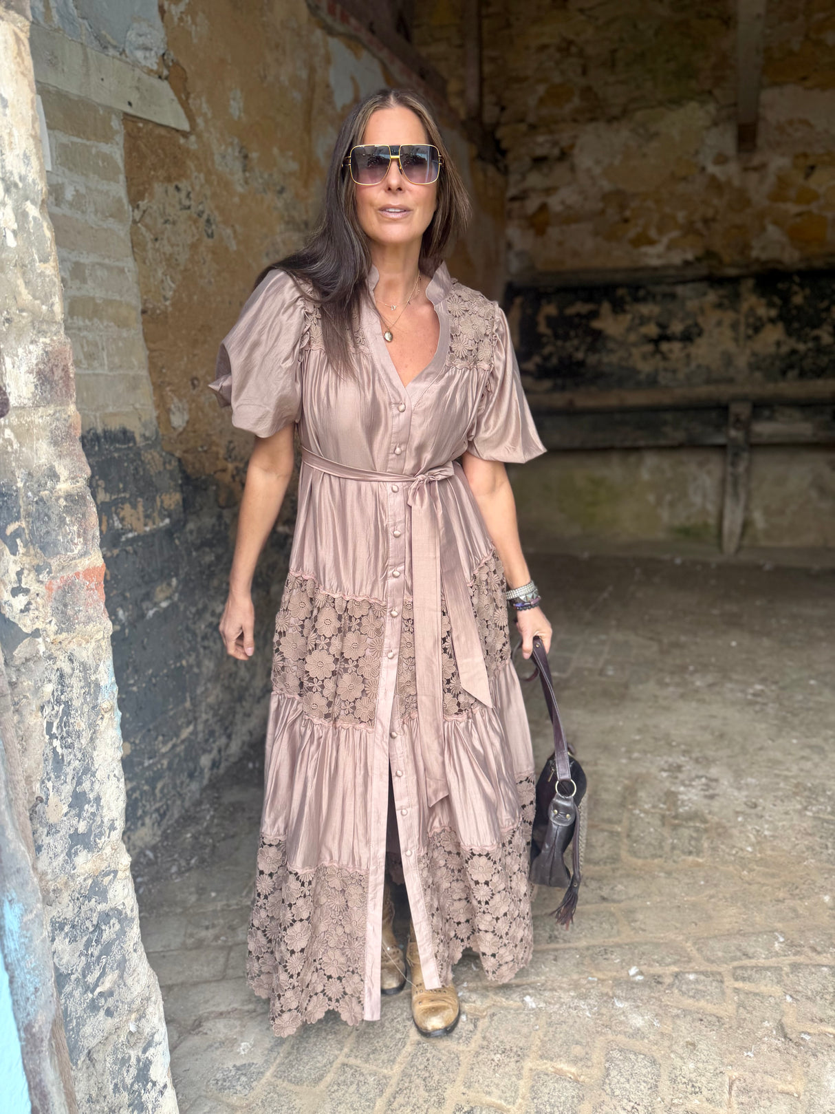 Mist Maxi Dress - Putty