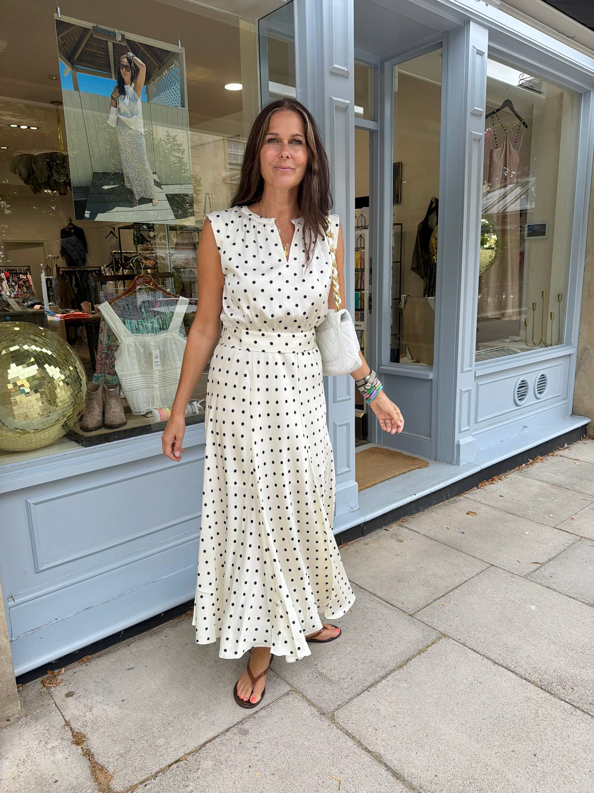 Lydia Polka Dot Blouse