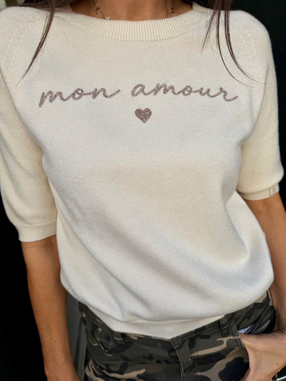 Mon Amour Knit - Cream