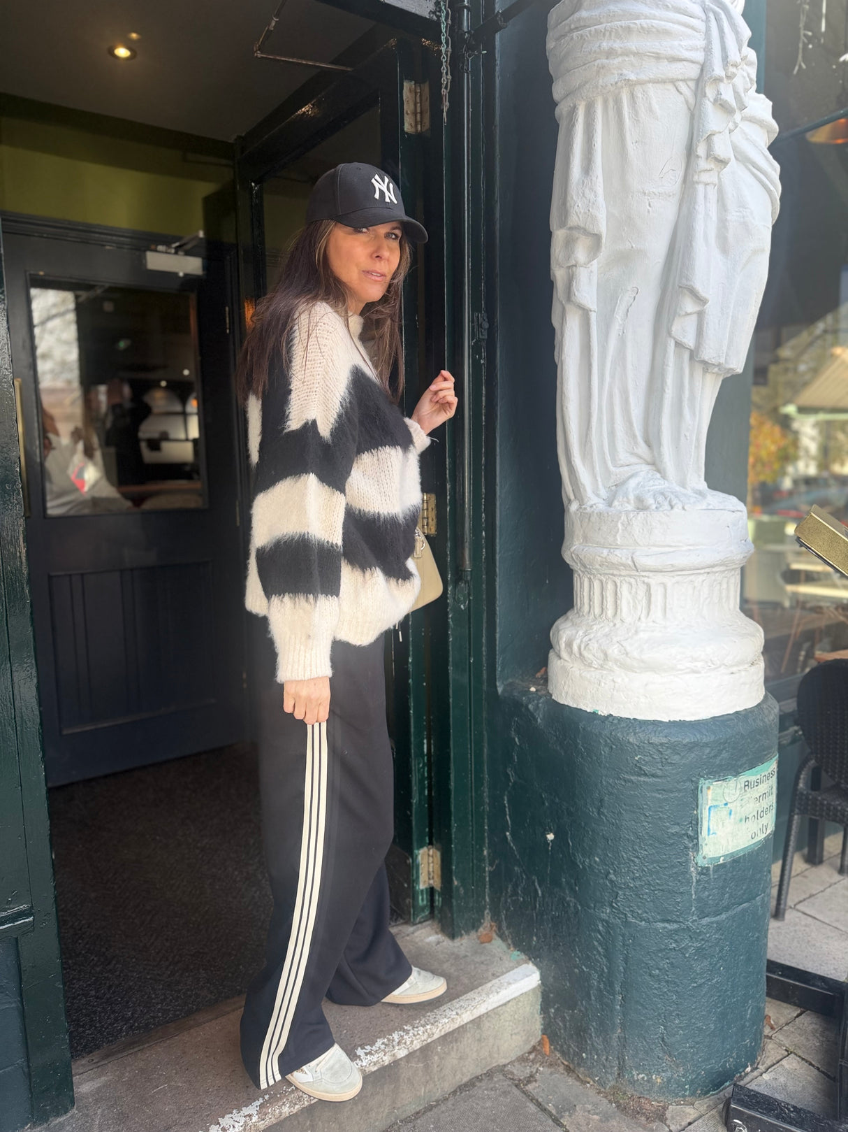 Jenya Pant with Stripe