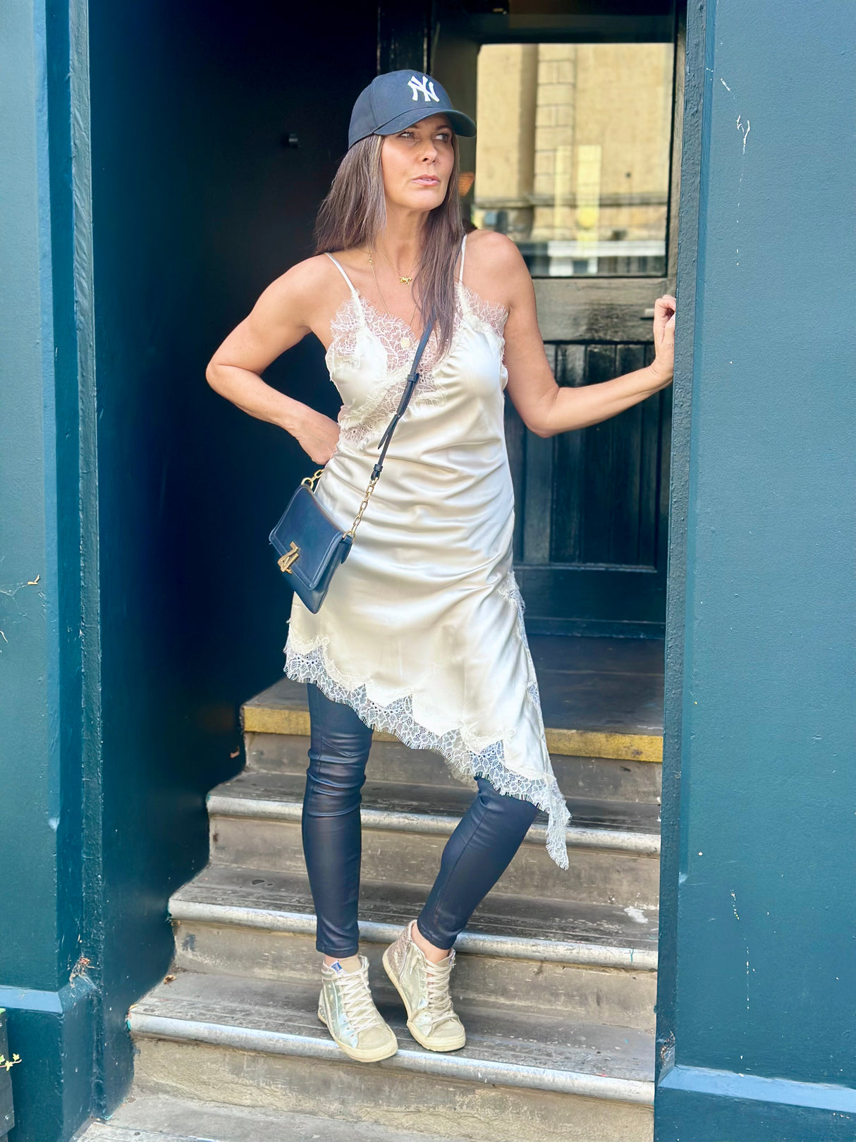 Anya Lace Dress - Cream