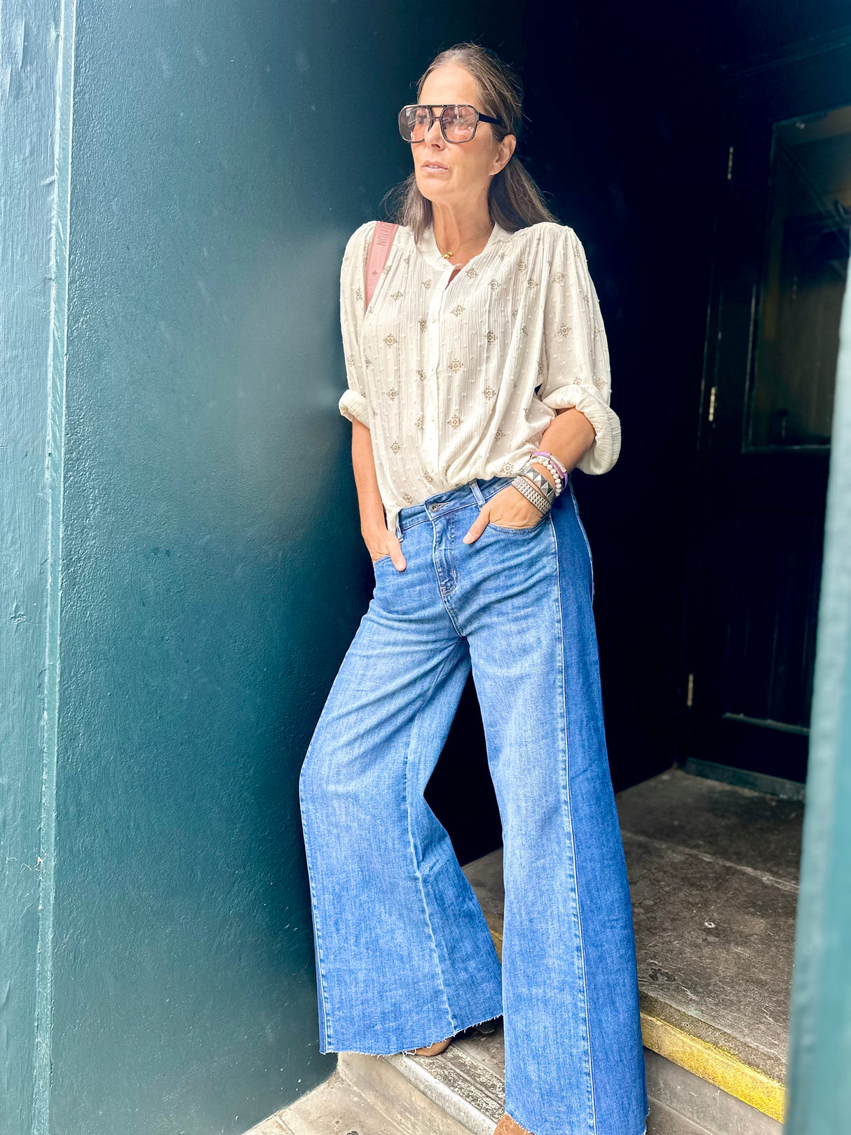 Roseanne Two Tone Jean