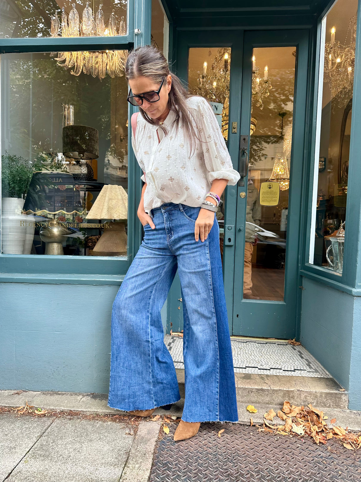 Roseanne Two Tone Jean