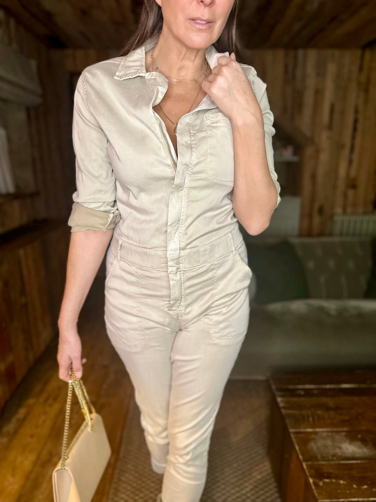 Jules Jumpsuit Latté