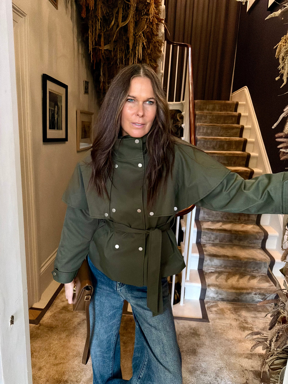 Wilton Short Trench - Green