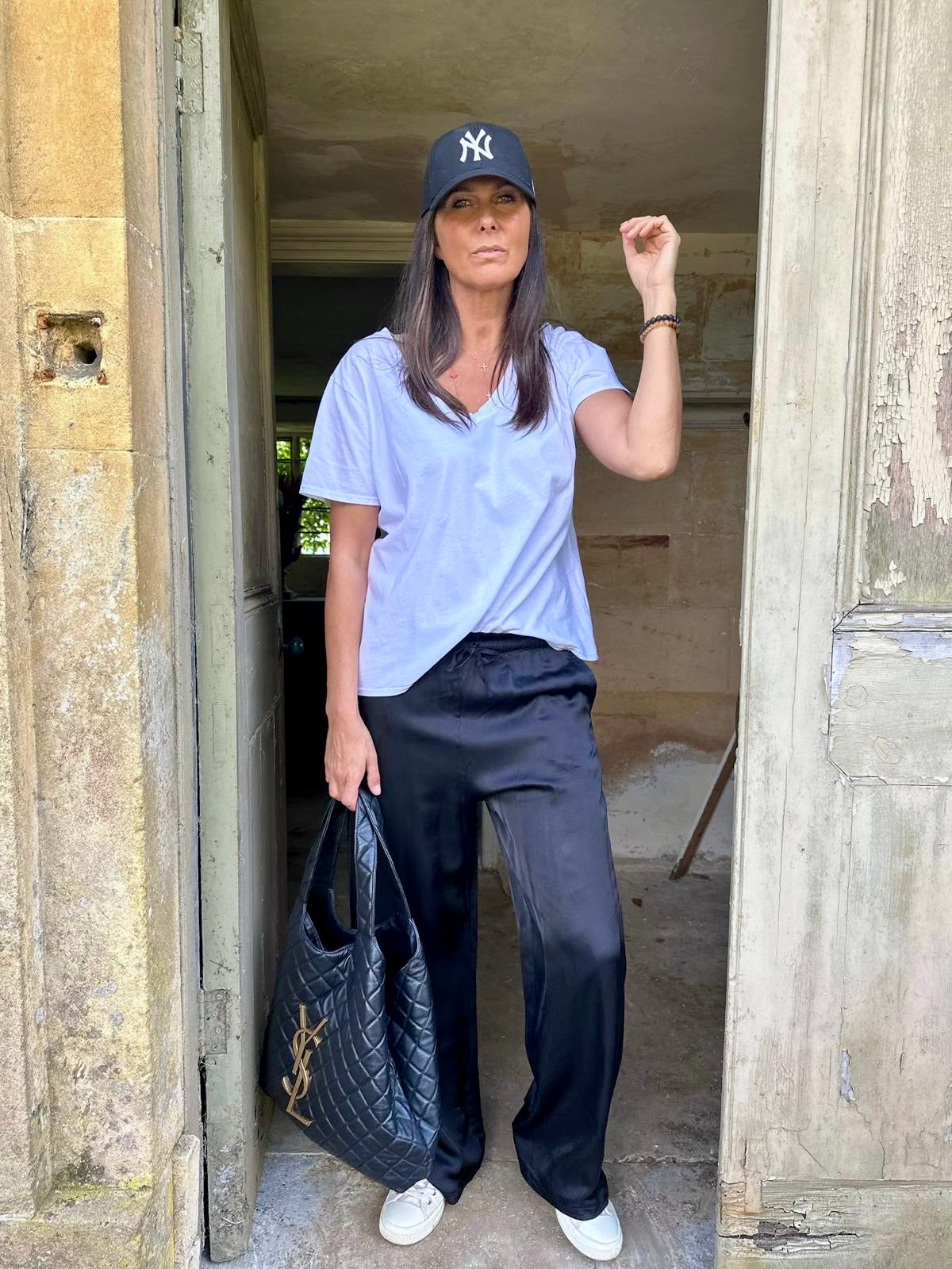 Pantalón Isobel con cintura anudada