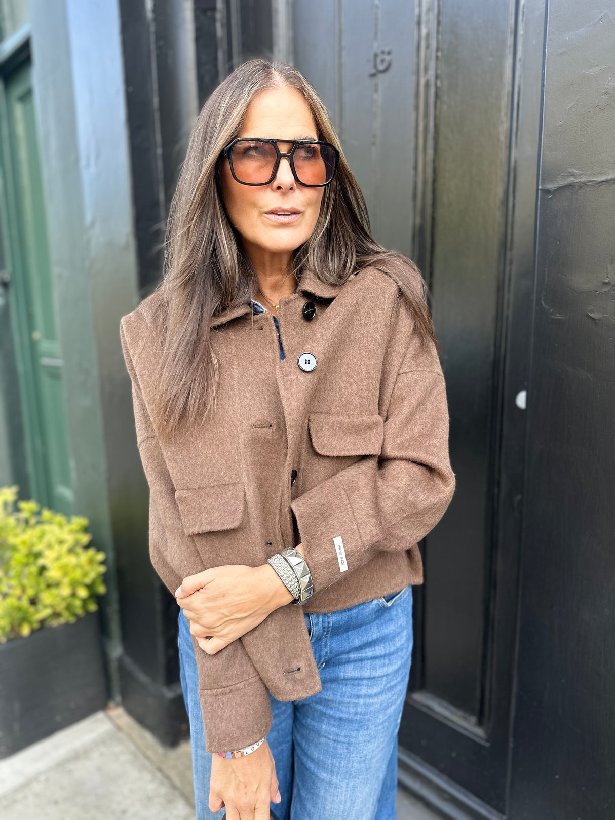 Alannah Jacket - Brown