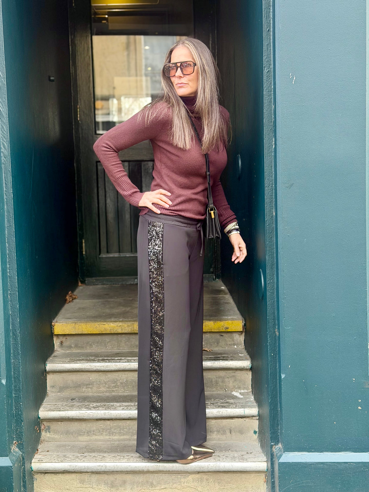 Rita Roll Neck Essential - Chocolate