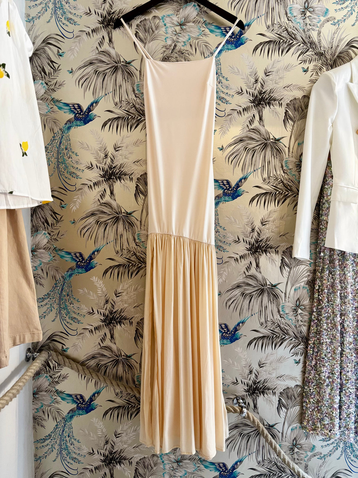 Georgia Maxi Dress - Nude