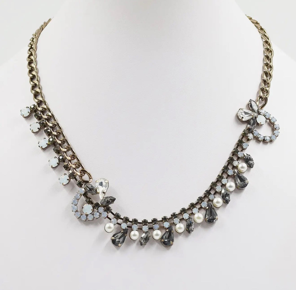 Multi Crystal Necklace