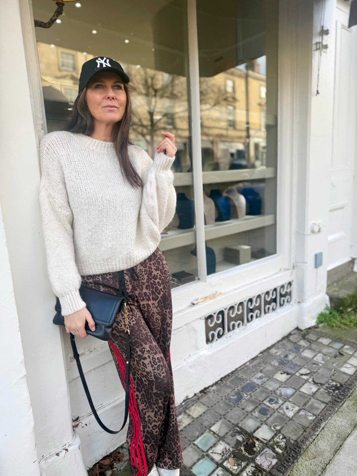 Leo Animal Print Jogger