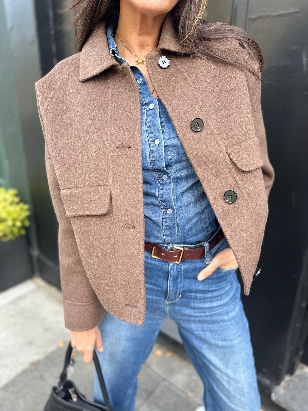 Alannah Jacket - Brown