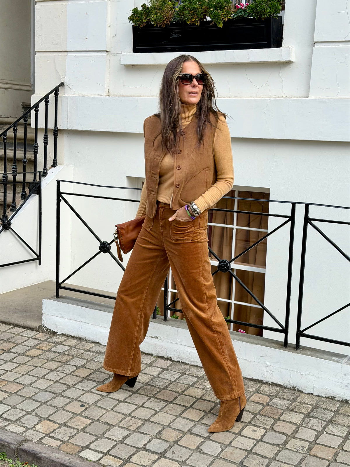 June Cord Trousers - Camel