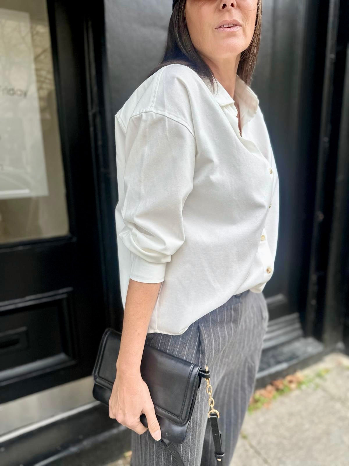 Classic Cotton Shirt - Off White