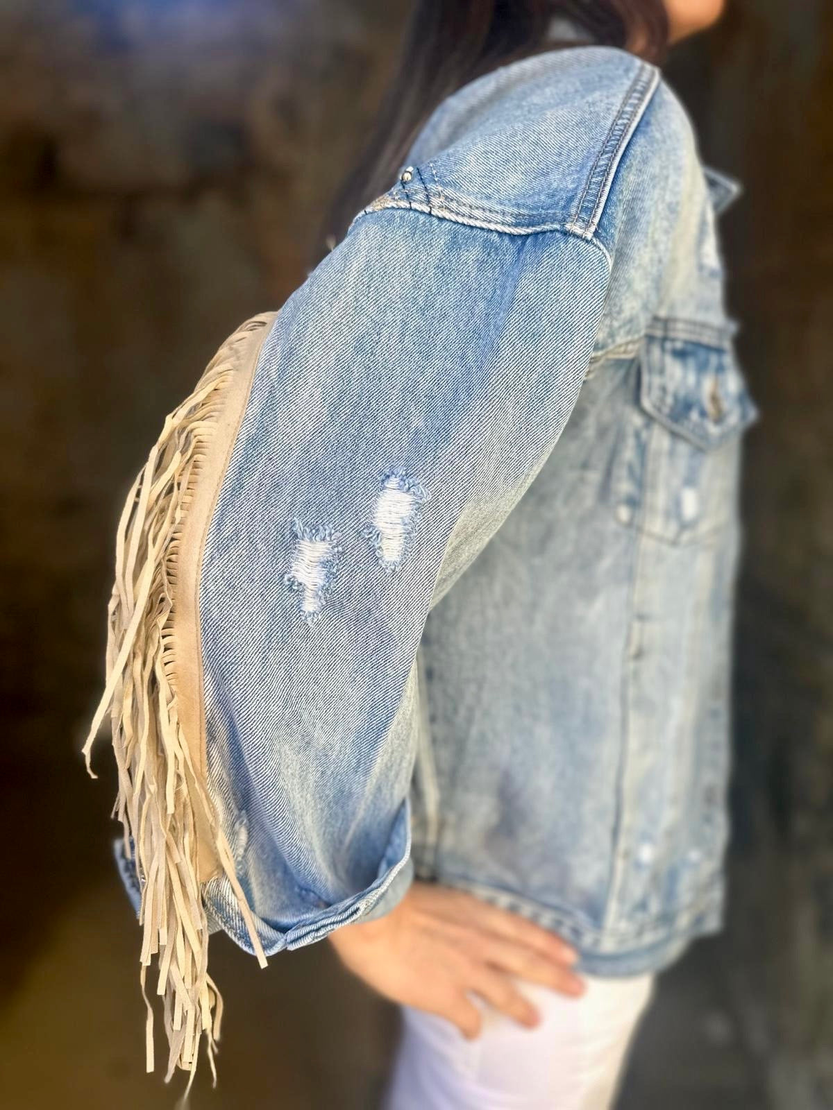 Jaqueta jeans Dallas azul