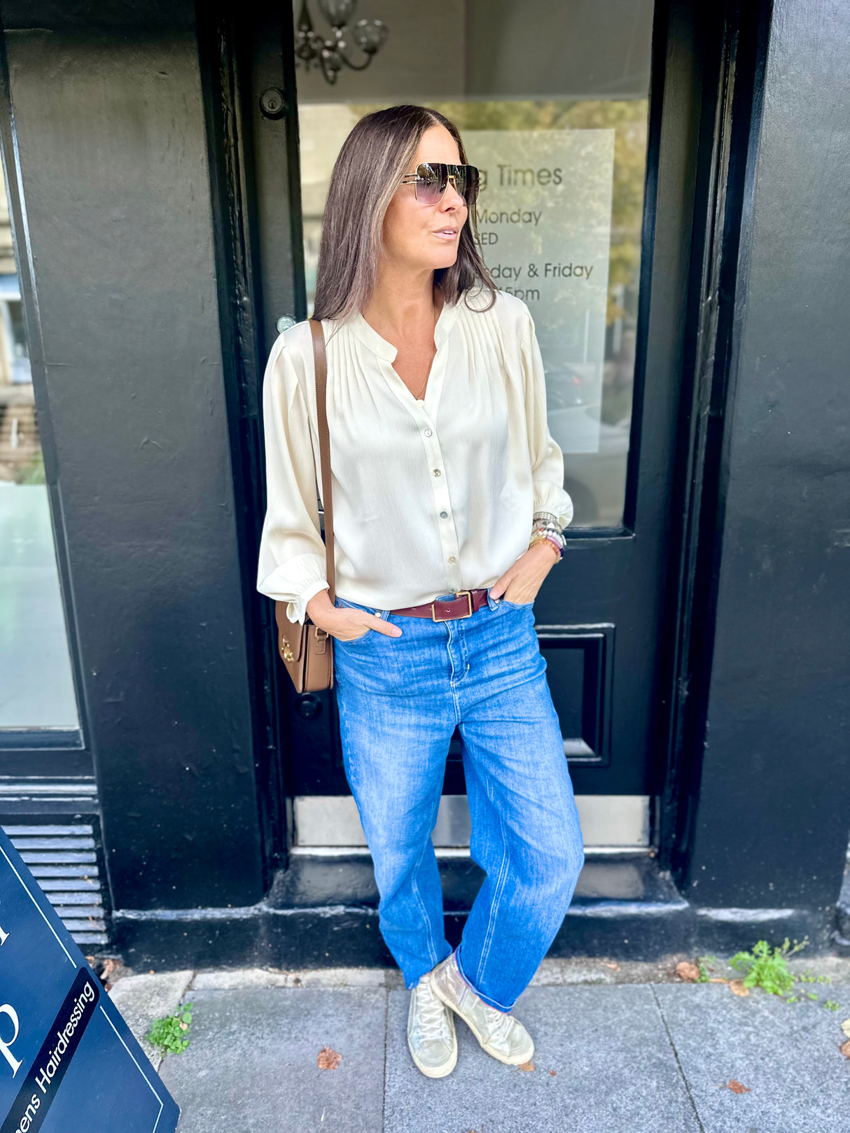 Carrie Blouse - Cream