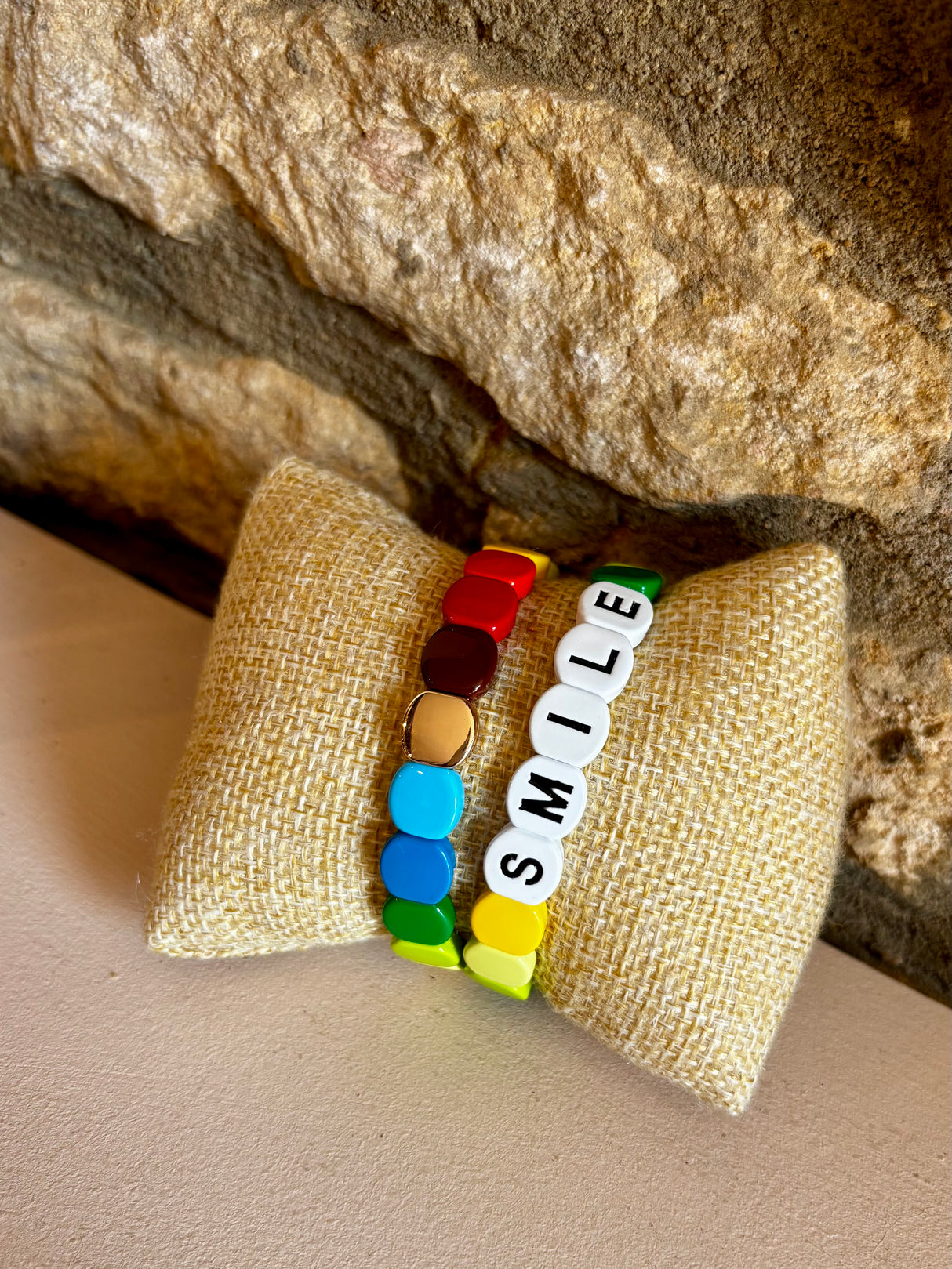 Tile Bracelet - Happy