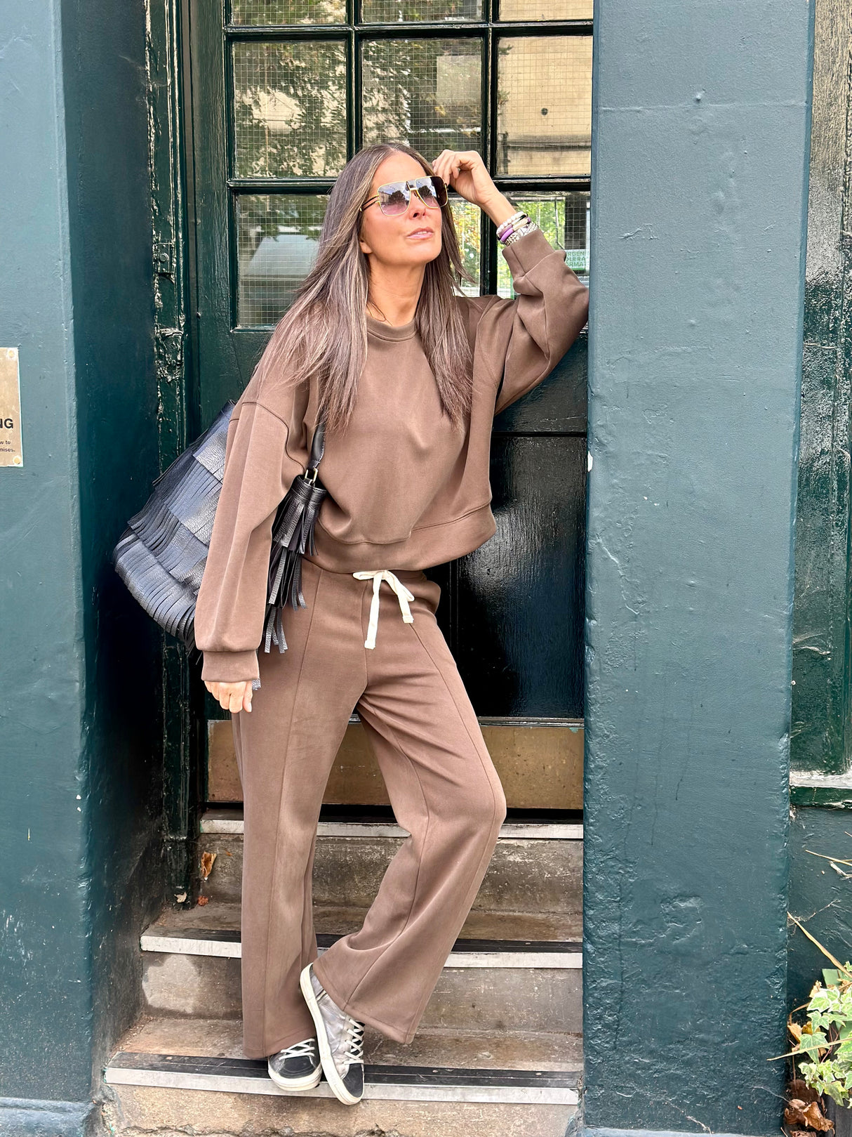 Lizzy Jogger - Coffee