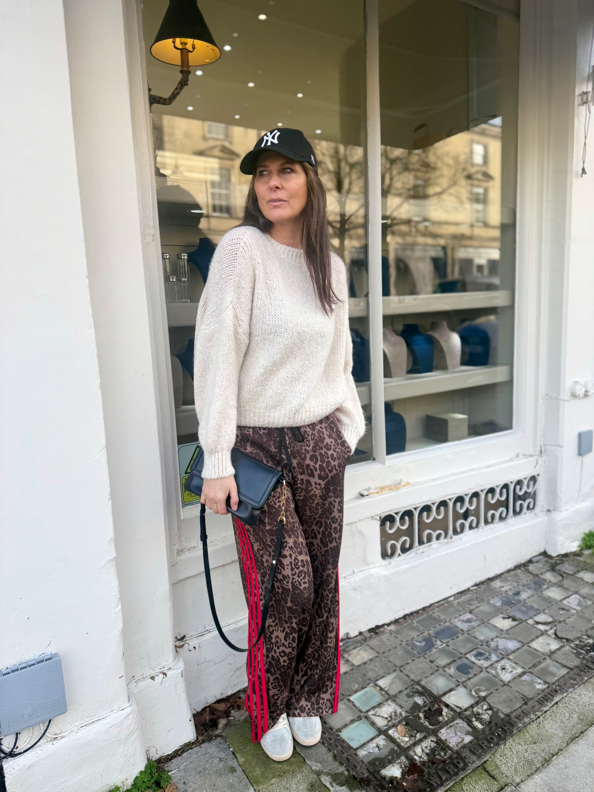 Leo Animal Print Jogger