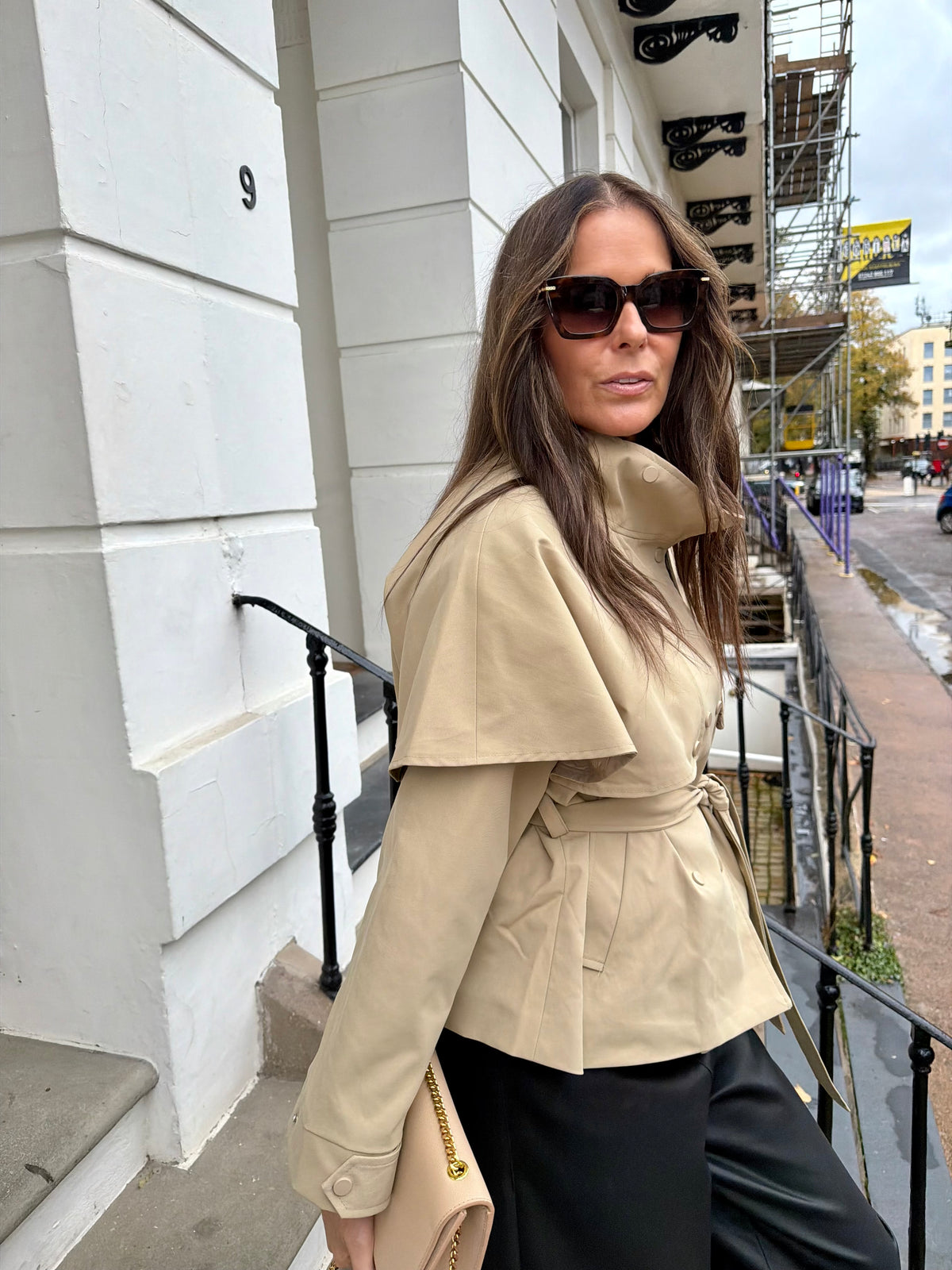 Wilton Short Trench - Beige