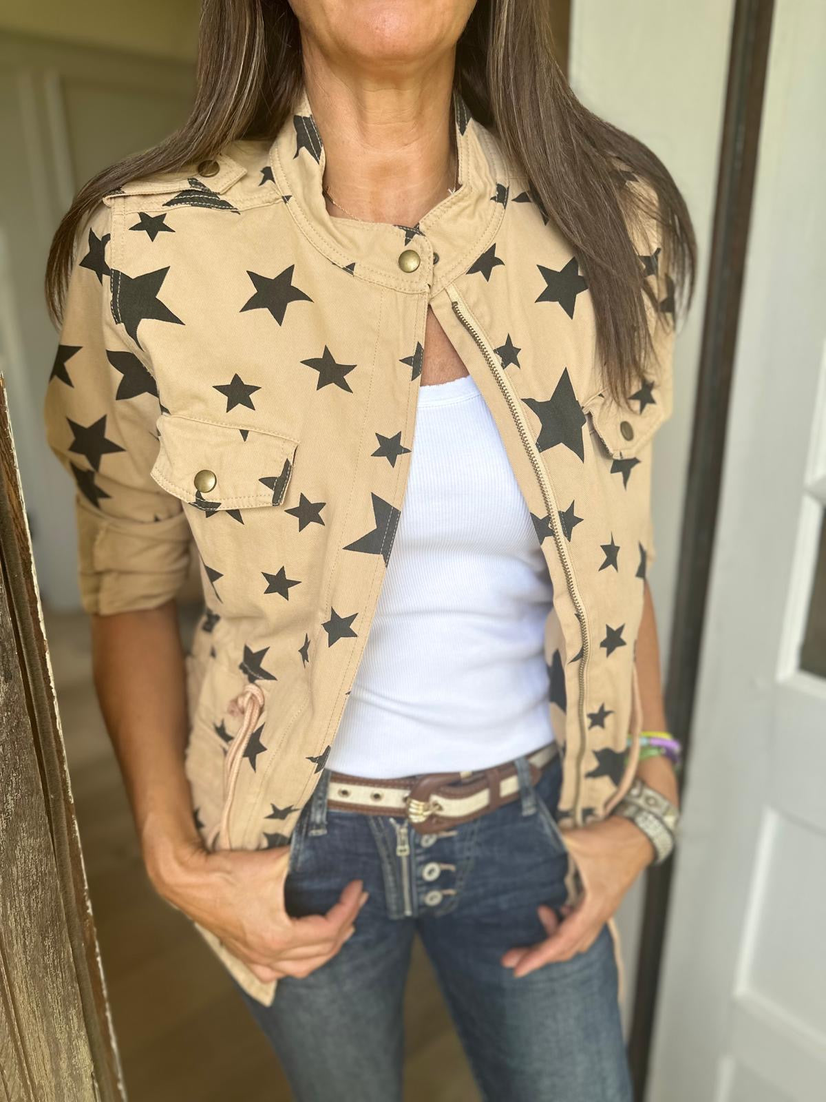 Niko Star Jacket - Sand