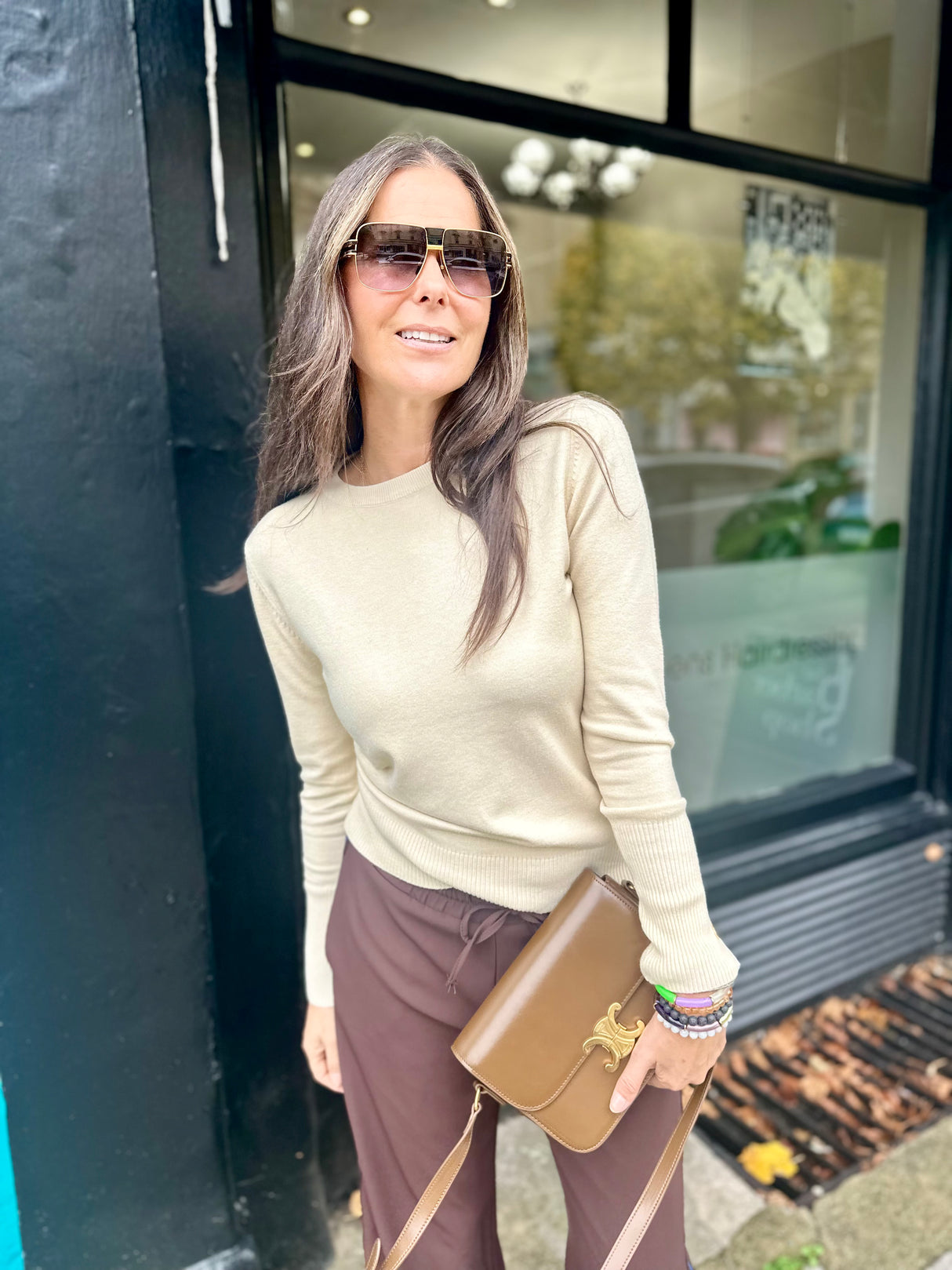 Space Light Weight Knit - Cream